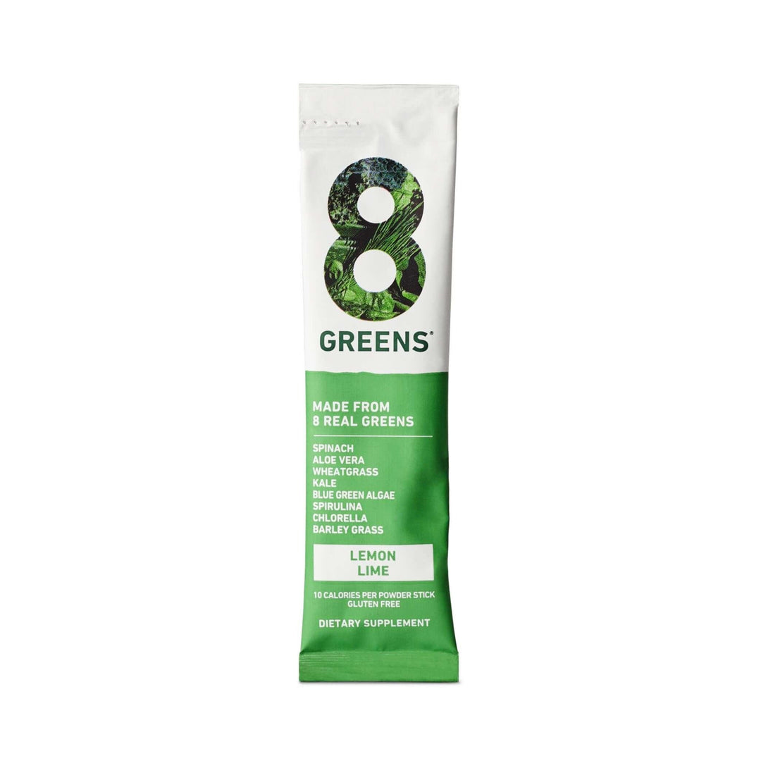 image of the 8greens powder stick in lemon lime