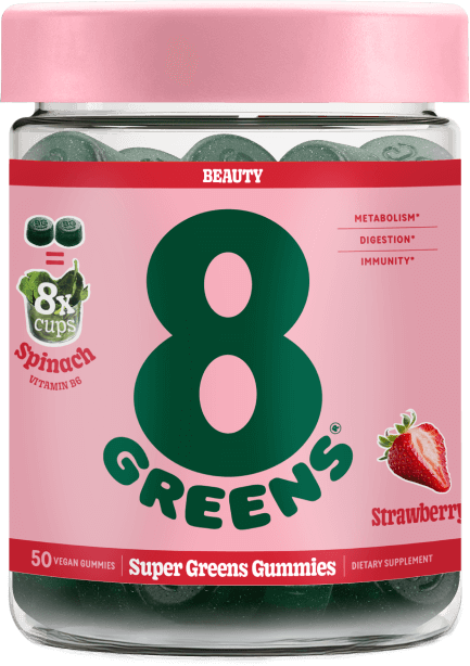 super greens beauty gummies - strawberry