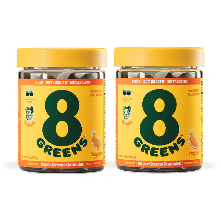 SUPER GREENS GUMMIES FIBER-8GREENS