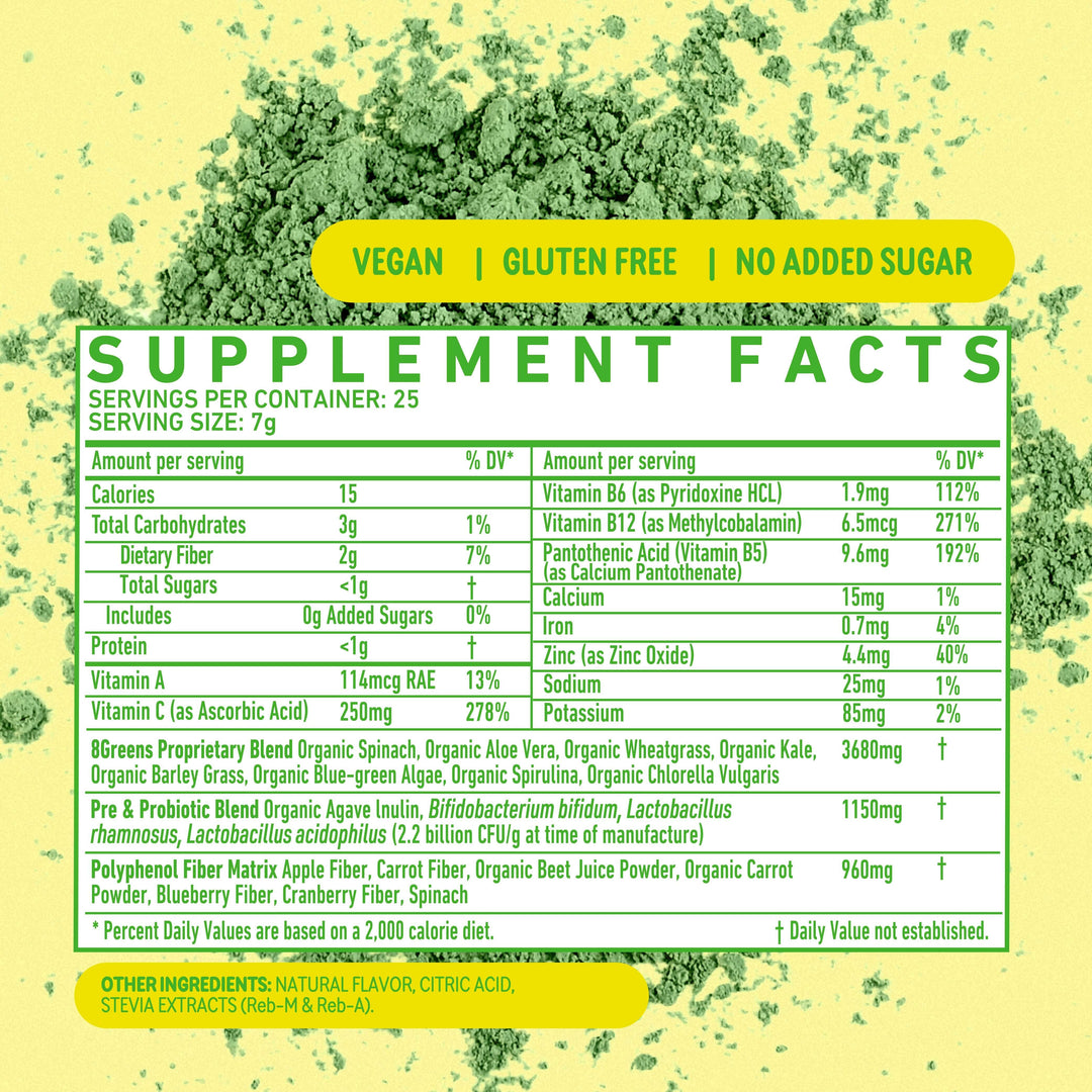 Super Greens Powders-8GREENS