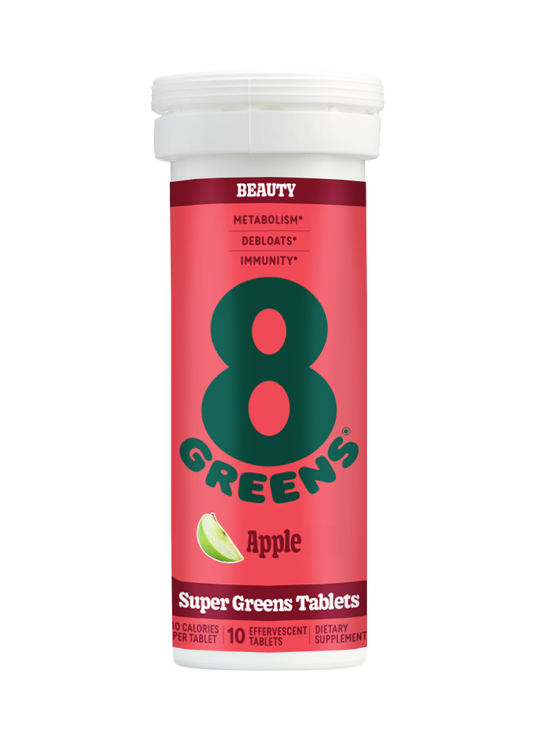 super greens beauty tablets - apple