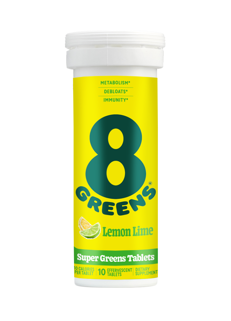 super greens tablets - lemon lime