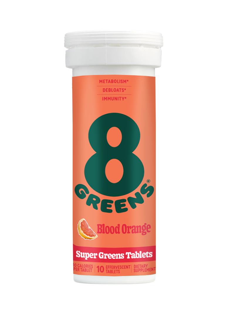 super greens tablets - blood orange