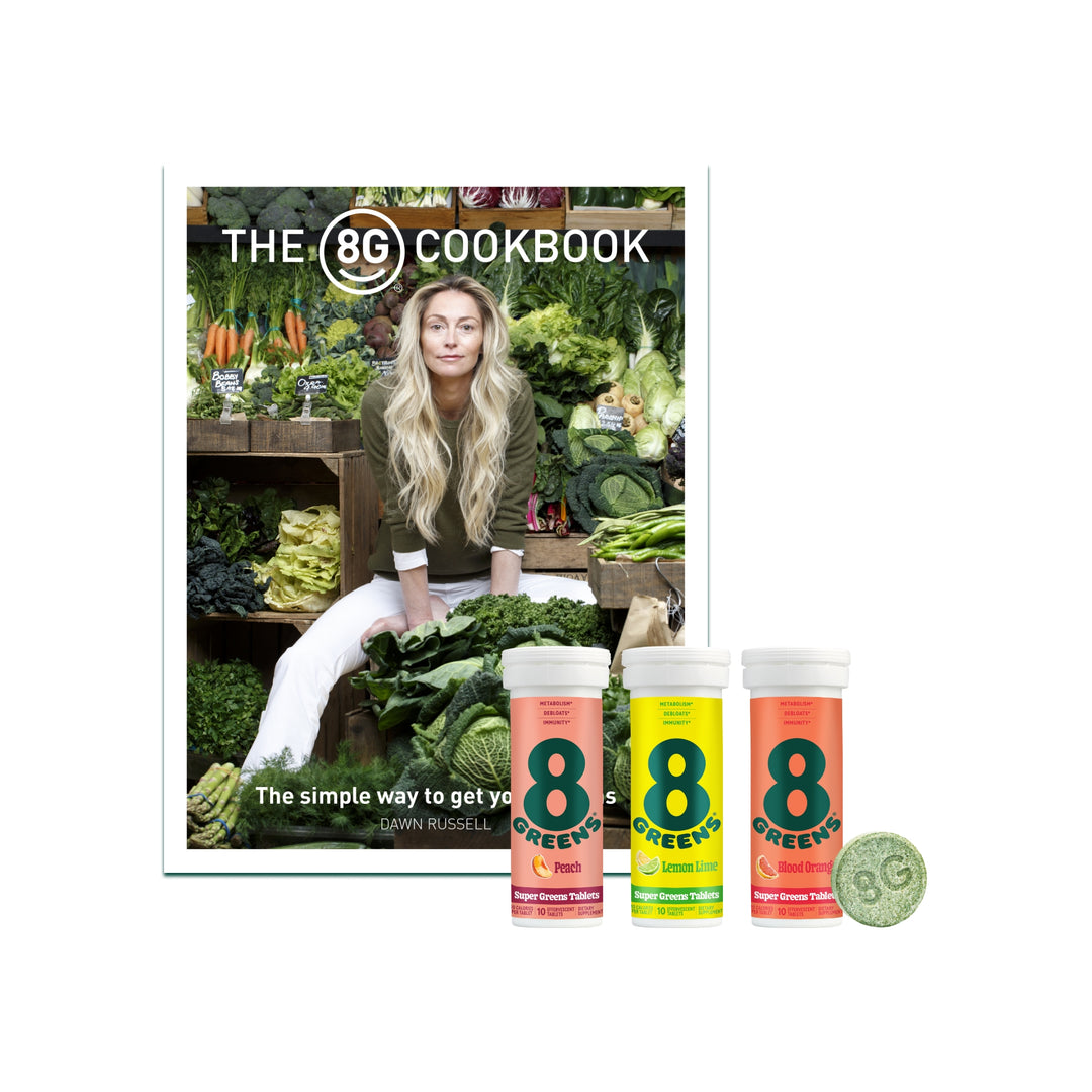 The 8Greens Cookbook Gift Set